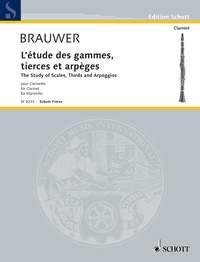 L'etudes des Gammes, Tierces et Arpèges